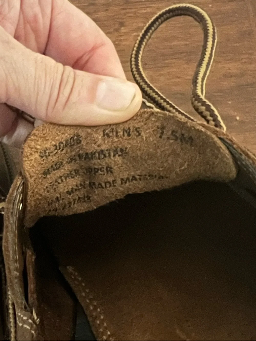 Men's Brown Leather Dockers Boat Shoes size 7.5